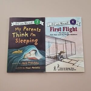 Lot of 2 "I Can Read" Books for Kids-Reading Level 3 and 4